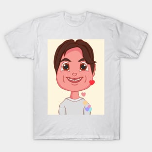 God Jihyo Funny Meme Cartoon T-Shirt